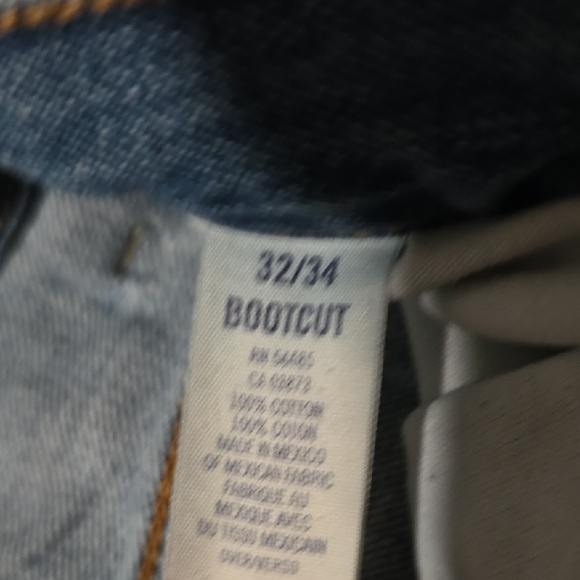 American Eagle Outfitters Blue Wide Leg Jeans - Picture 3 of 4